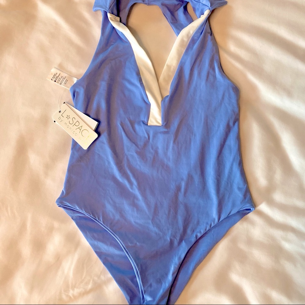 L*SPACE GABBY ONE PIECE KEYHOLE SWIMSUIT